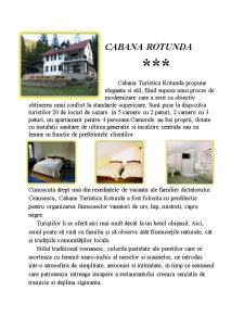 Proiect de certificare ecoturistică a Cabanei Rotunda - Pagina 2