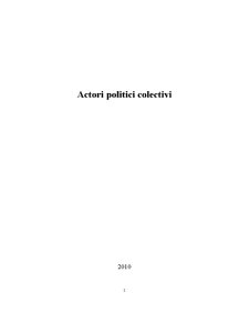 Actori Politici Colectivi - Pagina 1