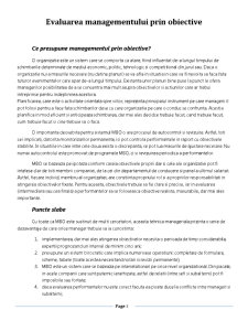 Management prin Obiective Cosmote România - Pagina 3