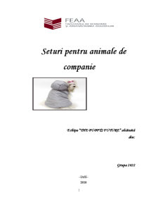 Seturi pentru Animale de Companie - Pagina 1