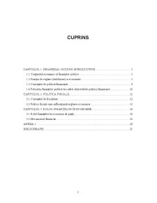 Modalități de Înfăptuire a Funcției de Reglare în Economie și Efectele Sale - Pagina 2