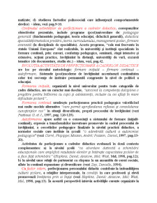 Rolul Formarii Initiale-Continue in Perfectionarea Cadrelor Didactice - Pagina 4