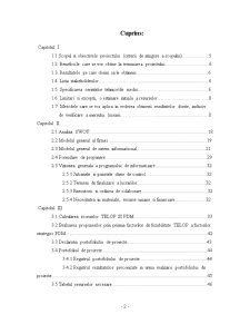 Dezvoltarea și Optimizarea Sistemului Informatic pe Baza Unității social-economice AVR Rent a Car - Pagina 2