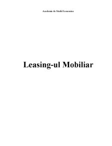 Leasing Imobiliar - Pagina 1