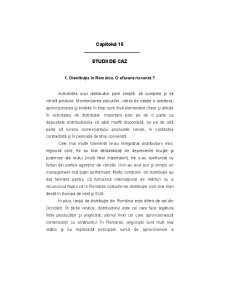 Studiu de caz distribuția în România - Pagina 1
