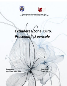 Extinderea zonei euro - precondiții și pericole - Pagina 1