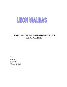 Leon Warlas - unul dintre promotorii revoluției marginaliste - Pagina 1