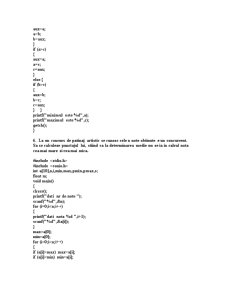 20 de Programe în Limbajul C - Pagina 5