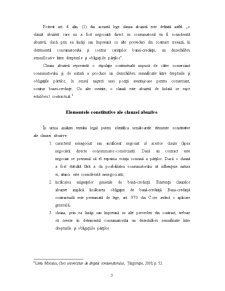 Regimul juridic al clauzelor abuzive în dreptul român - Pagina 2