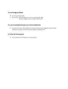 Plan d'Affaires - SC Rosal SARL - Pagina 5