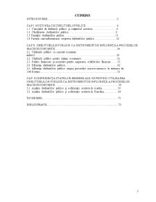 Cheltuielile Publice ca Instrument Financiar de Influență a Proceselor Macroeconomice - Pagina 2