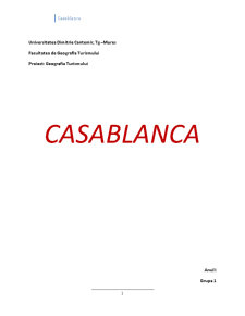 Casablanca - Pagina 1