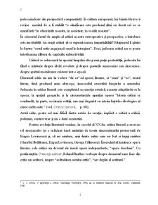 Critica Literara Romaneasca - Secolul XX - Pagina 2