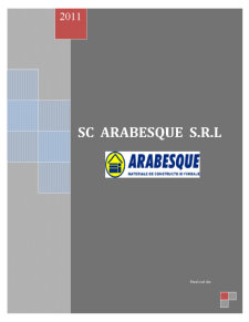 SC Arabesque SRL - Pagina 1