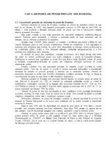 Sistemul de Pensii Private în România - Pagina 1
