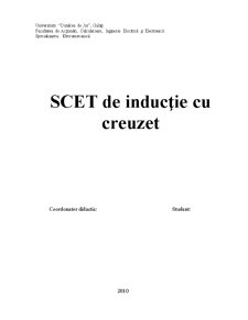 SCET de Inducție cu Creuzet - Pagina 1