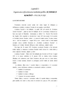 Monografie Academia română - Pagina 1