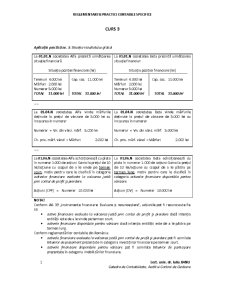 Reglementări și practici contabile specifice - Pagina 1