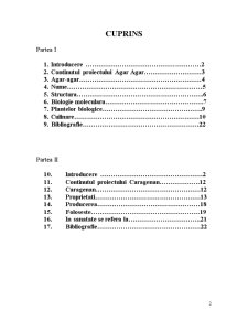 Prezentarea Agar-Agarului și Caragenanului (E406, E407) - Pagina 2