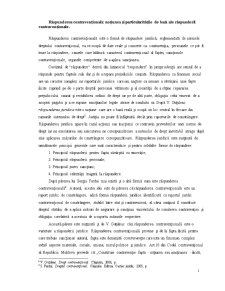 Răspunderea contravențională - noțiunea și particularitățile de bază ale răspunderii contravenționale - Pagina 1
