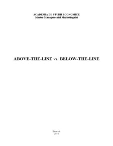 Above-The-Tine vs Below-The-Line - Pagina 1