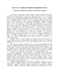 Implementarea Acquis-ului Comunitar în Agricultura României - Pagina 1