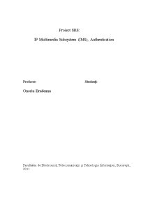 Autentificarea în IP Multimedia Subsystem - Pagina 1