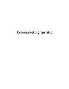 Ecomarketing Turistic - Pagina 1