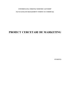 Proiect cercetări de marketing - Samsung Group - Pagina 1