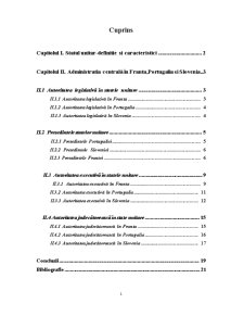 Studiu Comparativ Privind Administratia Publică Centrală pe Exemplul unor State Unitare - Pagina 2