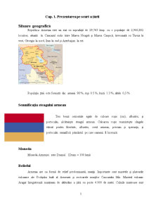 Armenia - raport de țară - Pagina 1