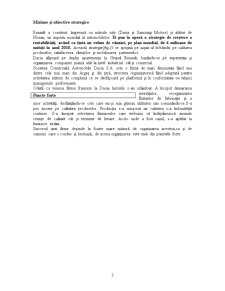 Analiza SWOT a managementului comunicării la Dacia Group Renault - Pagina 3