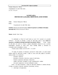 Audit - modul de organizare a activității de tehnologia informației din Primăria Municipiului Fălticeni - Pagina 4