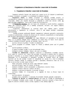 Organizarea și Funcționarea Băncilor Comerciale în România - Pagina 4