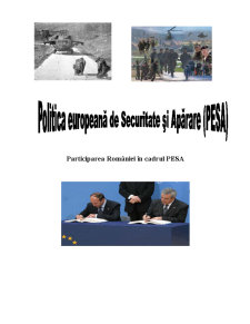 Politica europeană de securitate și apărare (PESA) - Pagina 1