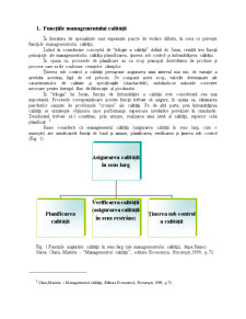 Funcțiile Managementului Calității - Pagina 3