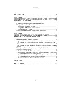 Managementul Operațiunilor cu Valută și al Transferurilor Bănești Internaționale pe Exemplul Băncii Transilvania - Pagina 2