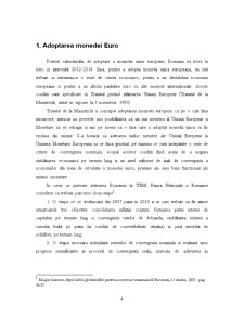 Implicațiile adoptării monedei euro asupra comerțului exterior al României - Pagina 4