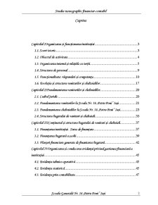 Studiu monografic financiar-contabil la Scoala Generală Petru Poni Iași - Pagina 2