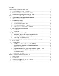 Metode de evaluare ale întreprinderii bazate pe venit - Pagina 1