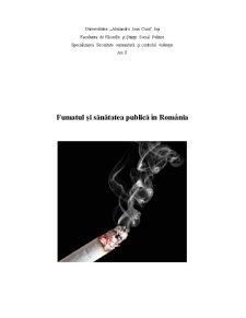 Fumatul și Sănătatea Publică în România - Pagina 2
