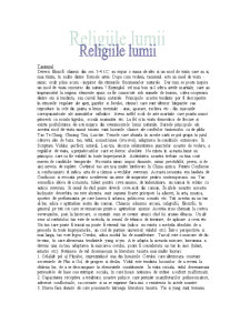 Religiile Lumii - Pagina 1