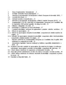 Reglementarea și Suprevegherea Sistemului Bancar în UE și România - Pagina 1