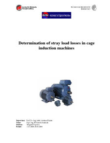 Determination of Stray Load Losses în Cage Induction Machines - Pagina 1