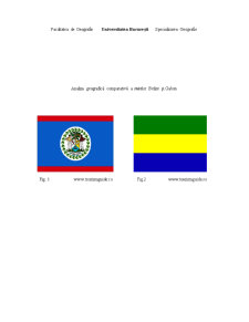 Analiza comparativă a statelor Belize și Gabon - Pagina 1