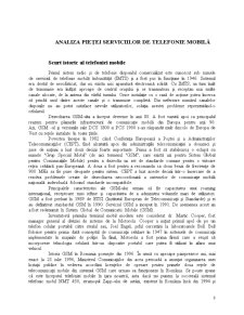 Analiza Pieței Serviciilor de Telefonie Mobilă din România - Pagina 3