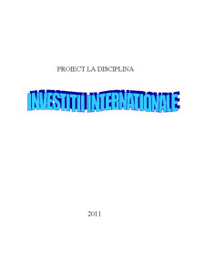 Strategiile de internaționalizare a afacerilor corporațiilor transnaționale - Pagina 1