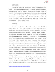 Principalele Etape și Evoluția Băncii citigroup USA - Pagina 3