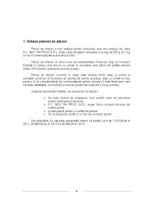 Plan de Afaceri - SC MDV TM Prod SRL - Jeleuri Dino - Pagina 4