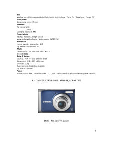 Analiza comparativă a aparatelor foto digitale - Pagina 5